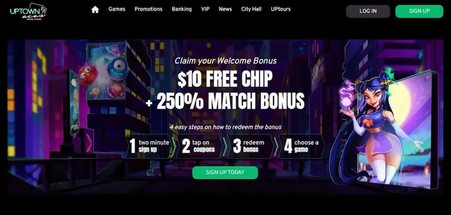uptown casino Gameplay