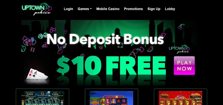 uptown casino Gameplay
