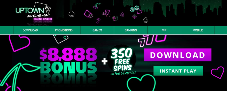 uptown casino Gameplay