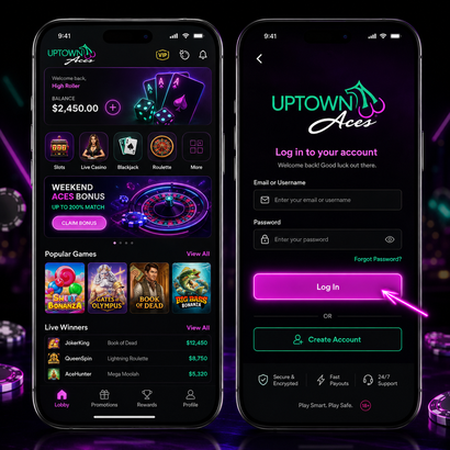 uptown casino Gameplay
