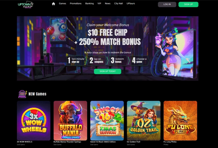 uptown casino Gameplay